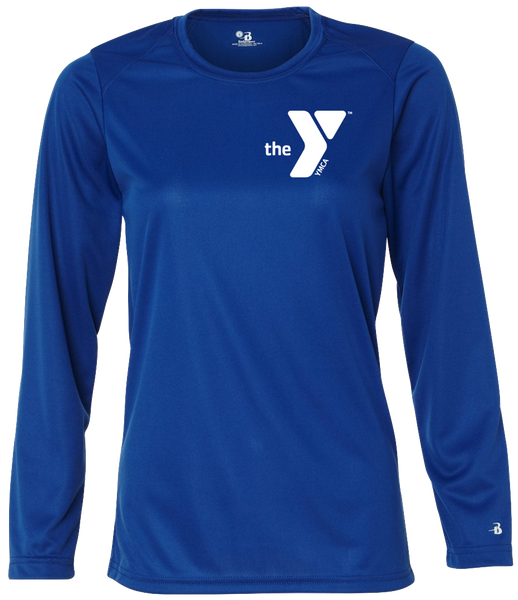 YMCA Womens Dri-Fit Long Sleeve