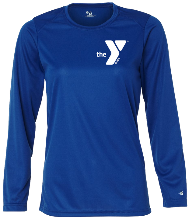 YMCA Womens Dri-Fit Long Sleeve