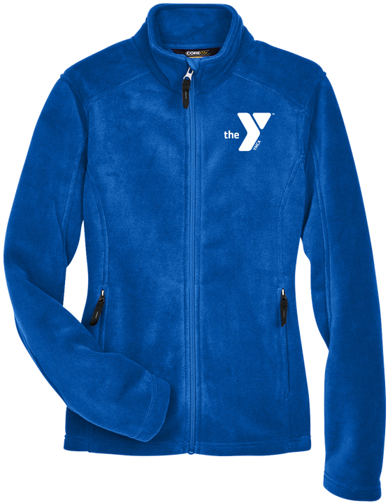 YMCA Womens Full Zip Fleece Jacket