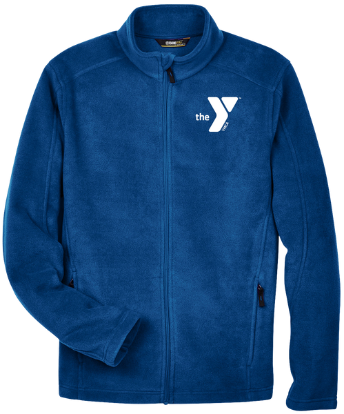 YMCA Mens Full Zip Fleece Jacket