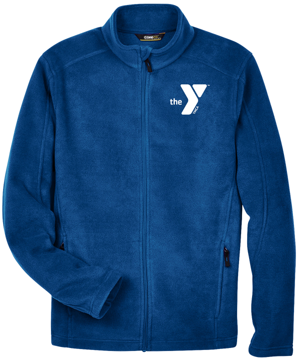 YMCA Mens Full Zip Fleece Jacket