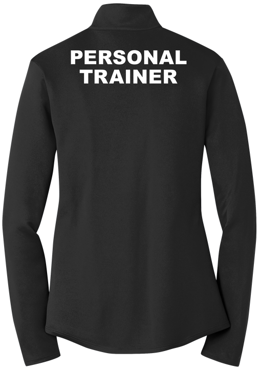 YMCA Womens "Personal Trainer" 1/4 Zip Pullover