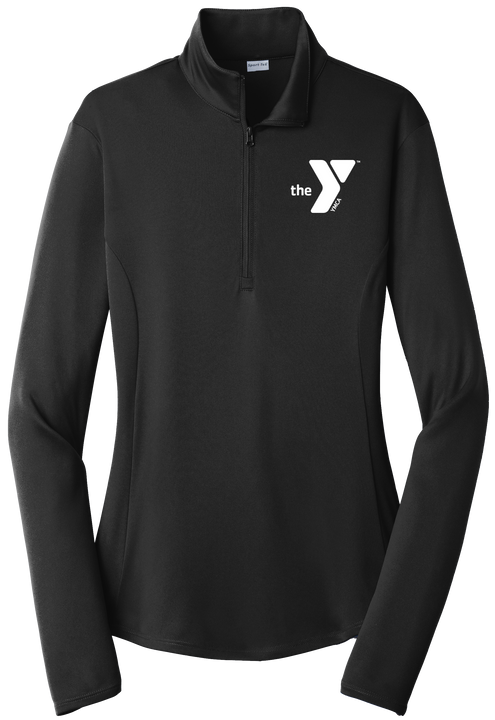 YMCA Womens "Personal Trainer" 1/4 Zip Pullover