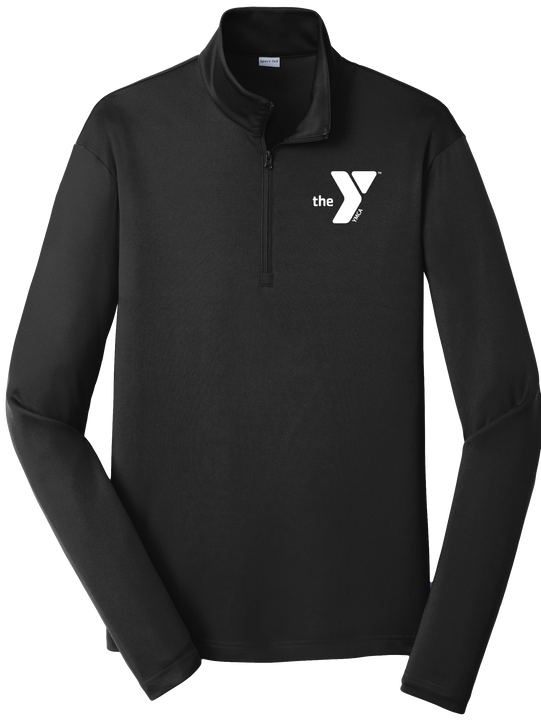 YMCA Mens 1/4 Zip Pullover